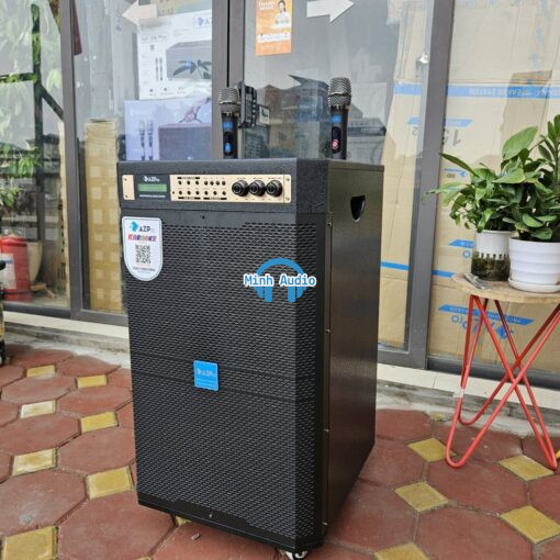 Loa k&eacute;o h&atilde;ng n&agrave;o tốt - loa k&eacute;o liền vang AZpro LV-99 bass 40