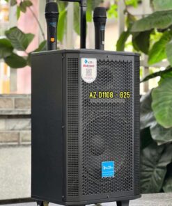 Loa kéo AZpro AZ-D1108 mặt lưới đen