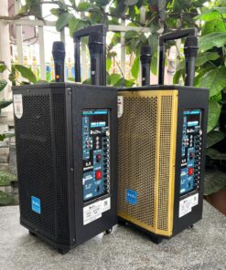 Bảng mạch 12 chức năng loa AZpro AZ-D1108 hai màu đen và vàng